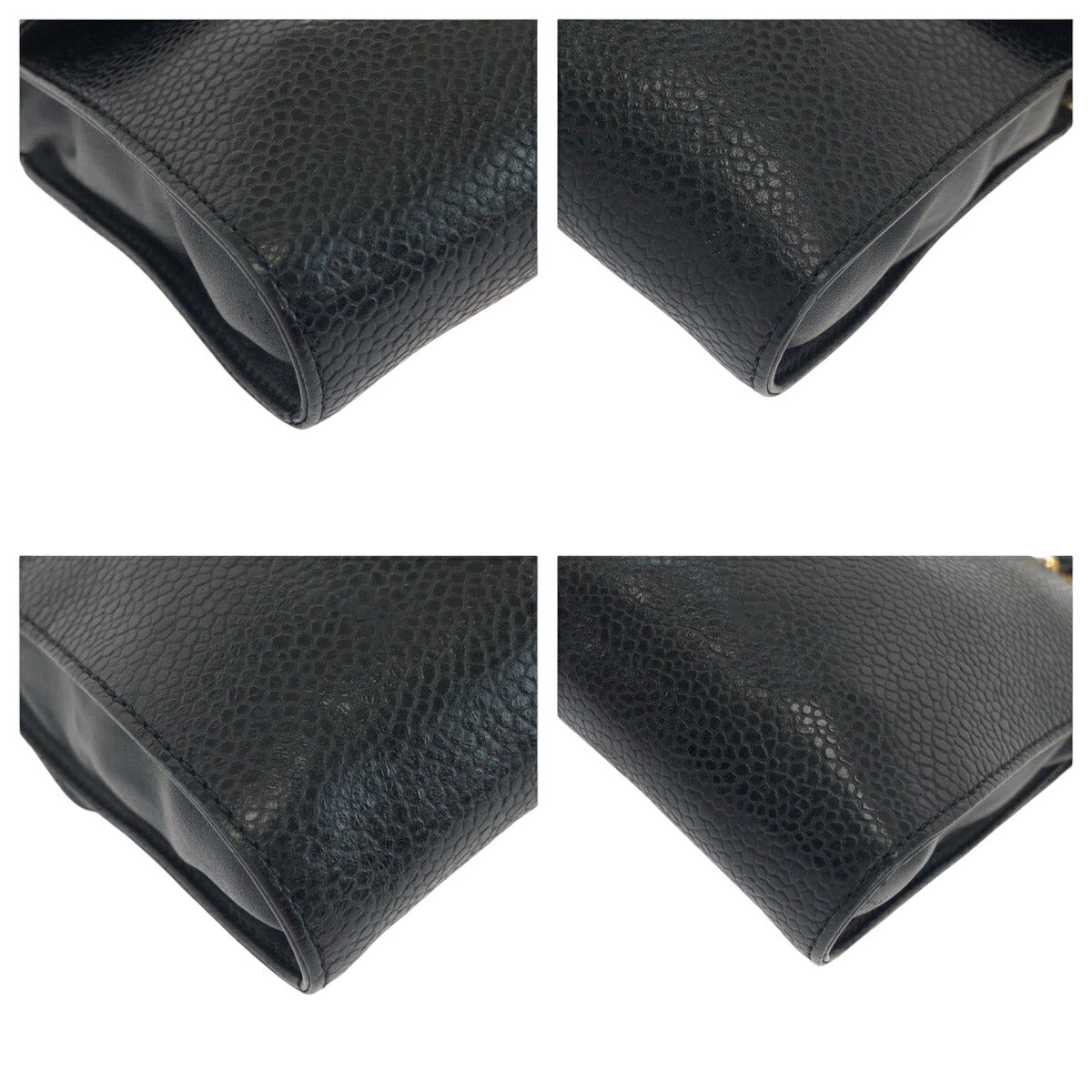 Chanel Coco Mark Caviar Skin Shoulder Bag