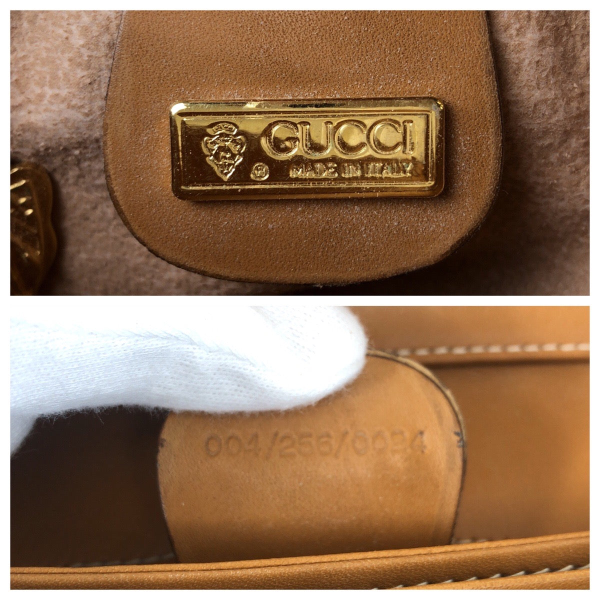 Gucci Old Gucci Micro GG PVC Leather Shoulder Bag