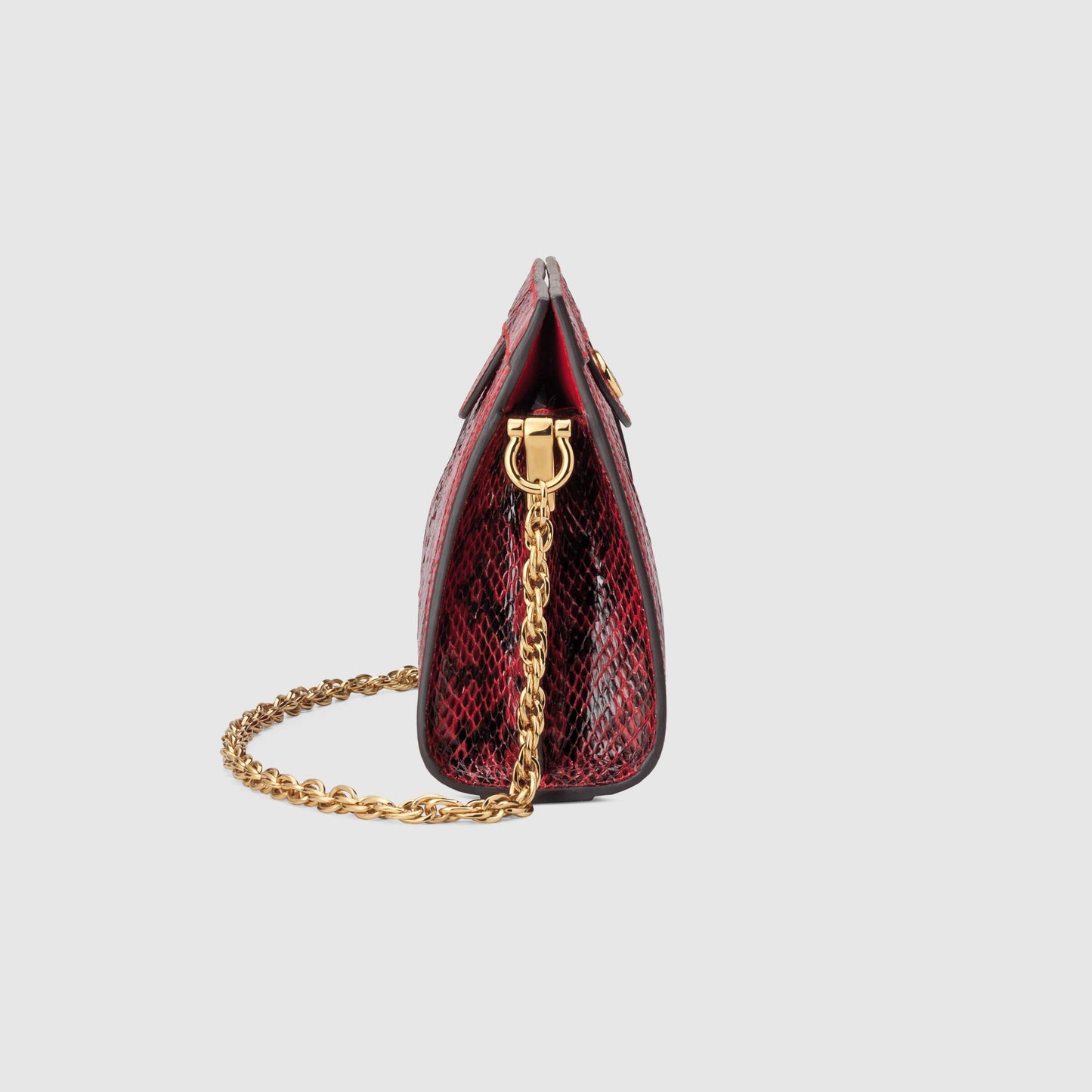 Gucci Monogram Chain Leather Crossbody