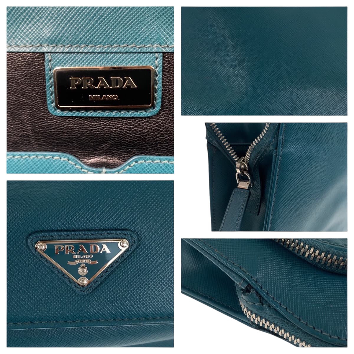 Prada Saffiano Leather Business Bag
