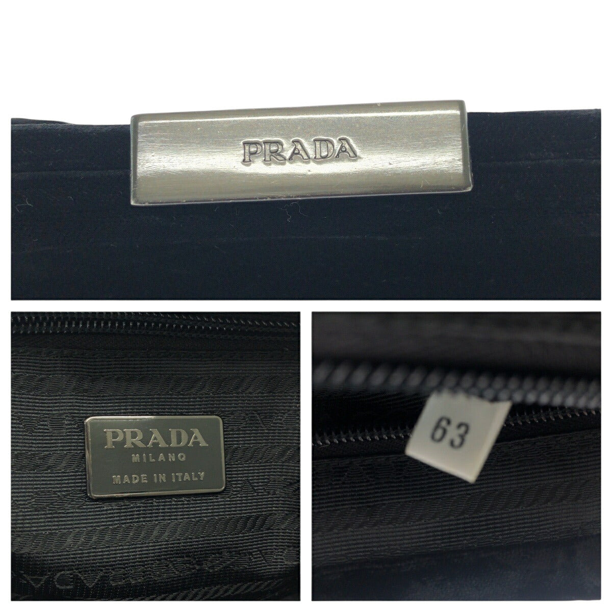 Prada Velour Tote Bag