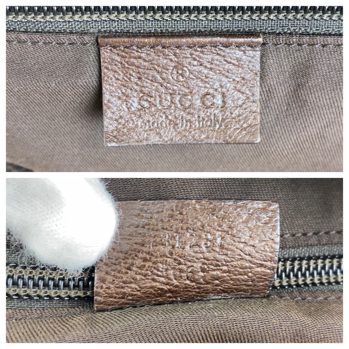Gucci Sherry Line GG Canvas 2way bag
