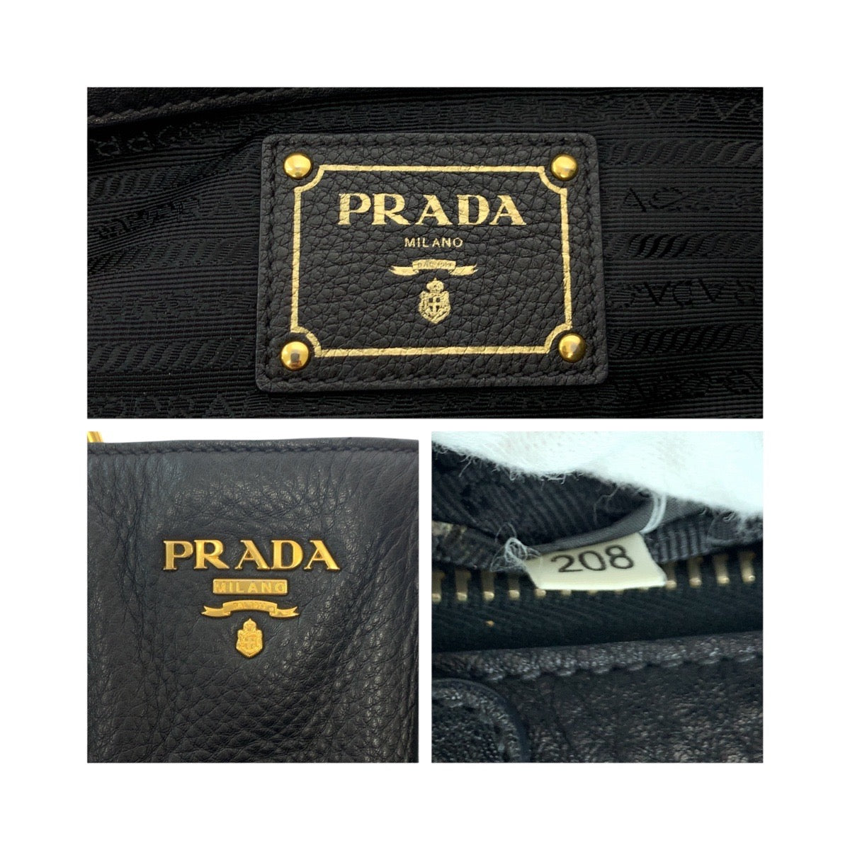 Prada Vitello Daino 2way Bag