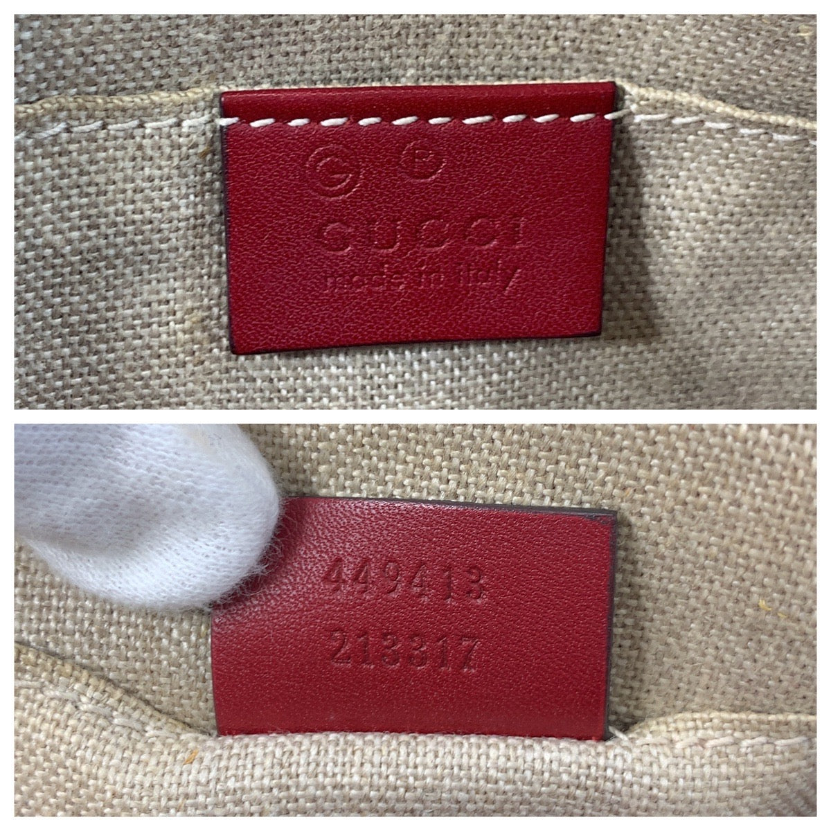 Gucci Microguccissima Leather Shoulder Bag
