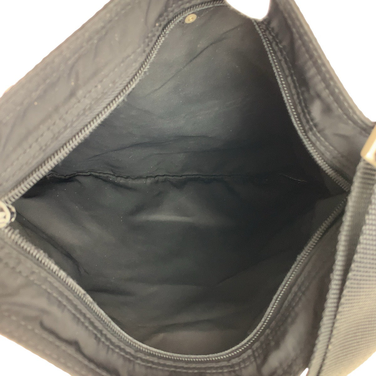 Prada Tessuto Triangle Logo Nylon Shoulder Bag