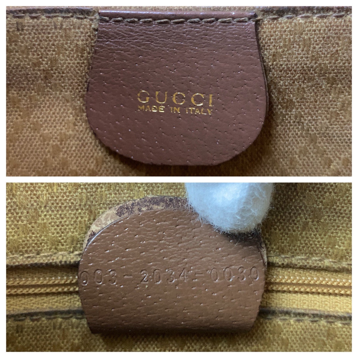 Gucci Bamboo Leather Backpack