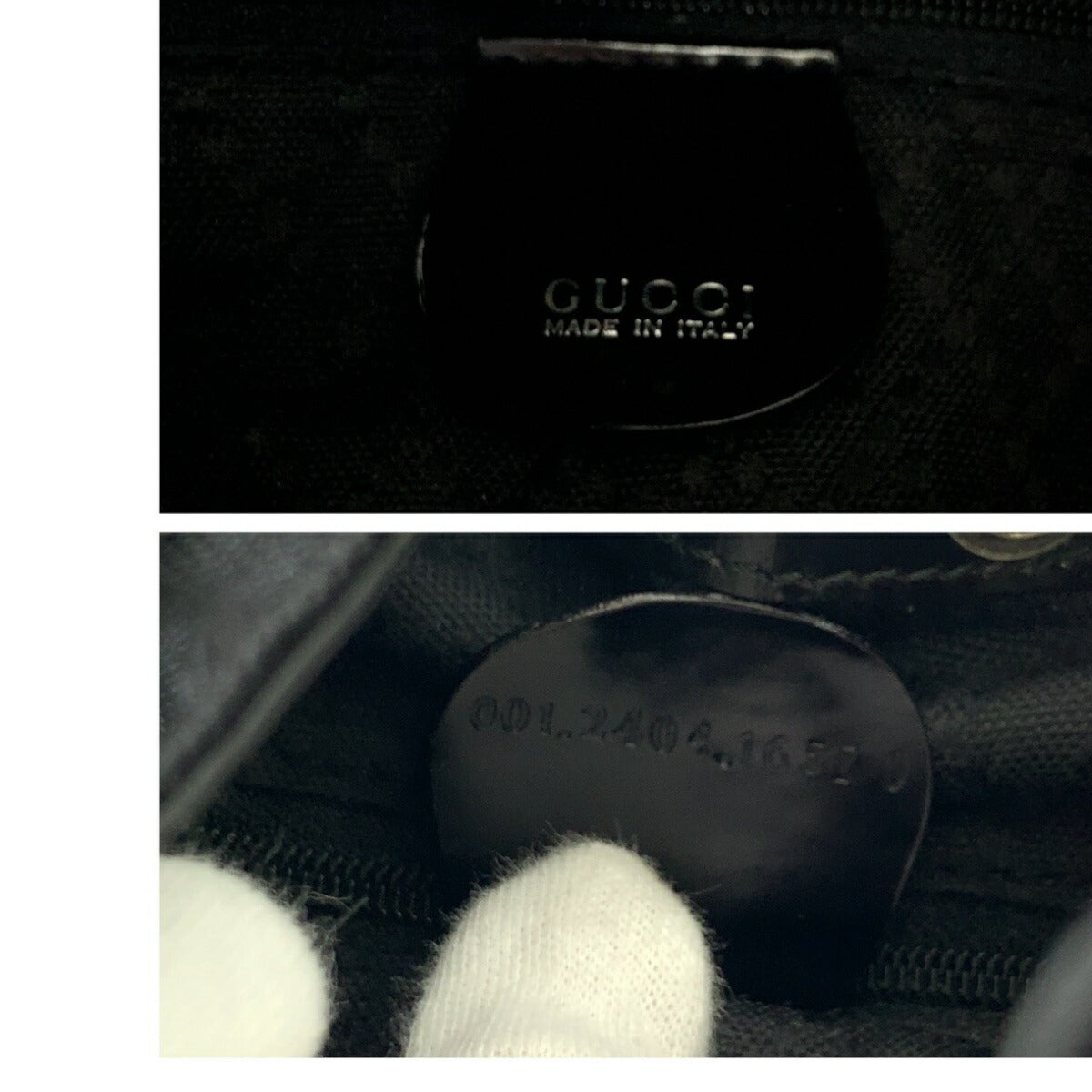 Gucci Bamboo Nylon 2way Bag