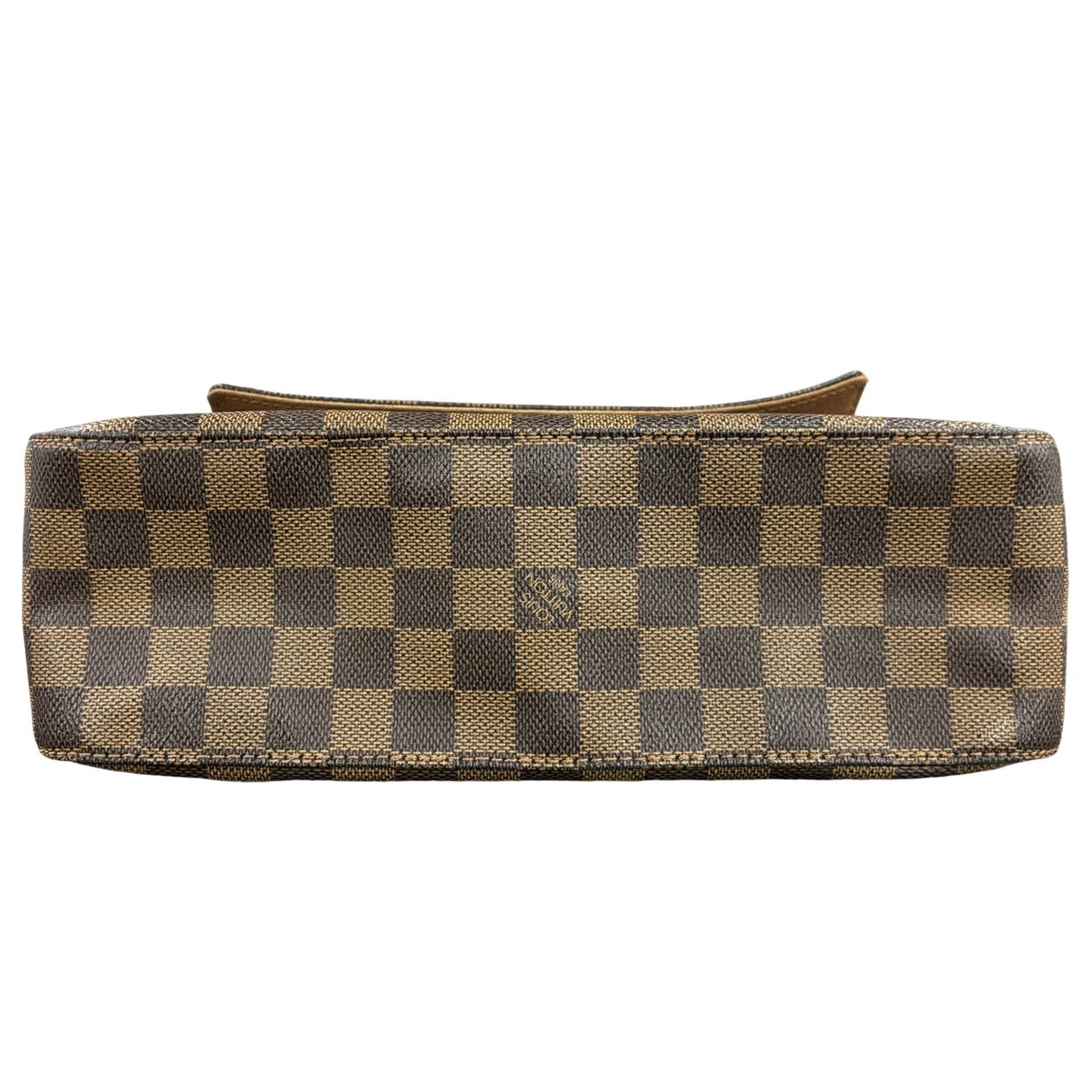 LOUIS VUITTON Damier Mini Looping Ebene