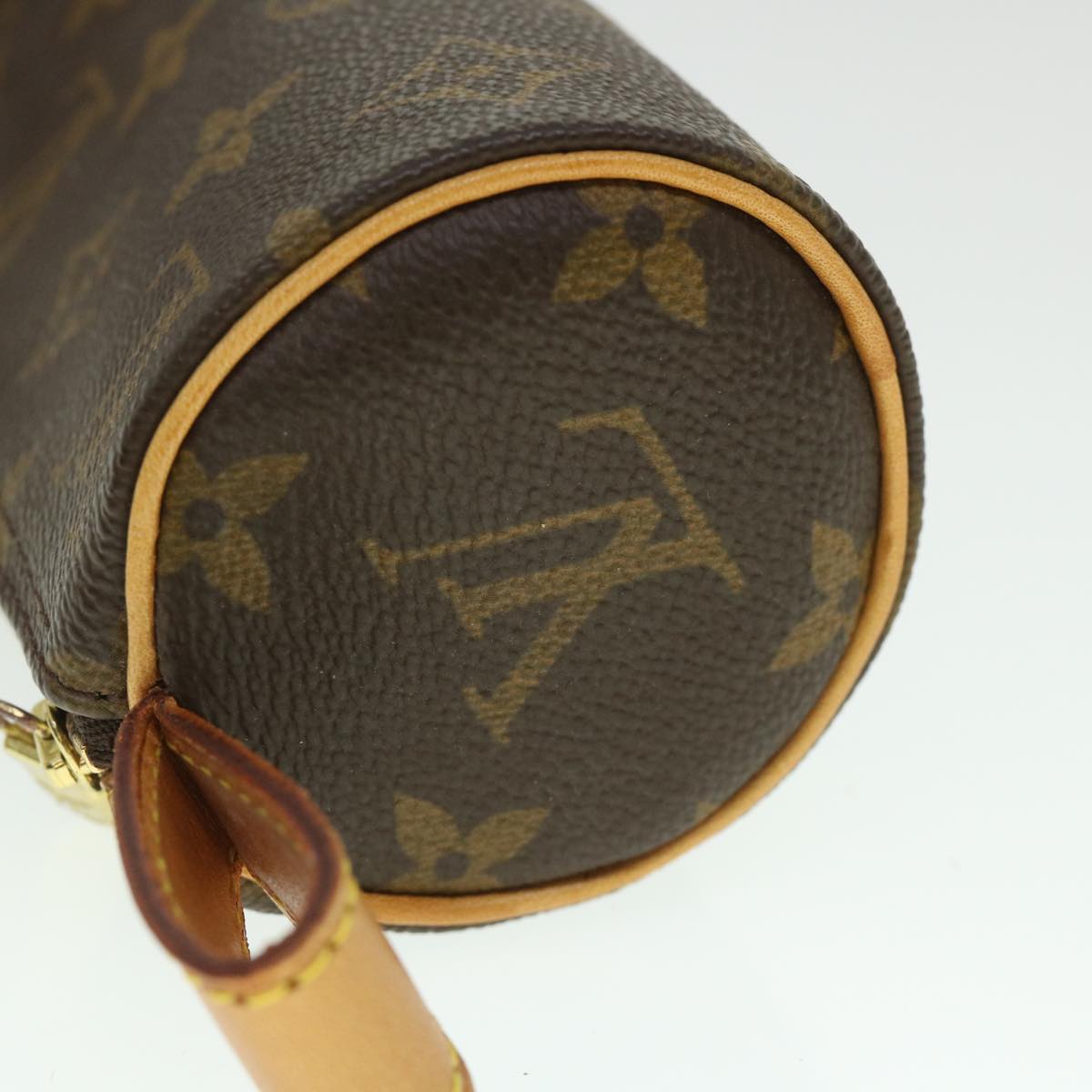LOUIS VUITTON Monogram Trousse Rondo Pouch M47630 LV Auth 55271