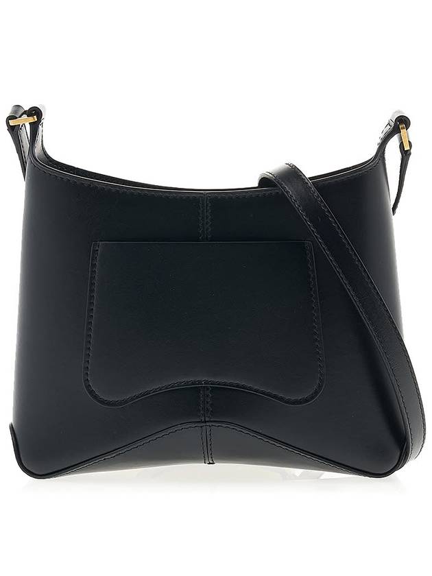Luxury Balenciaga Trending 2026 Double B Logo Hobo Shoulder Bag Black