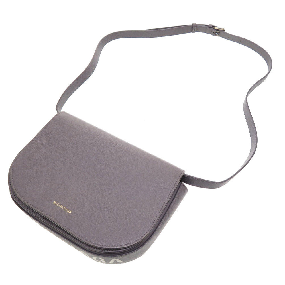 BALENCIAGA Shoulder Bag 542207 1570 leather gray Ville Daypack S Women