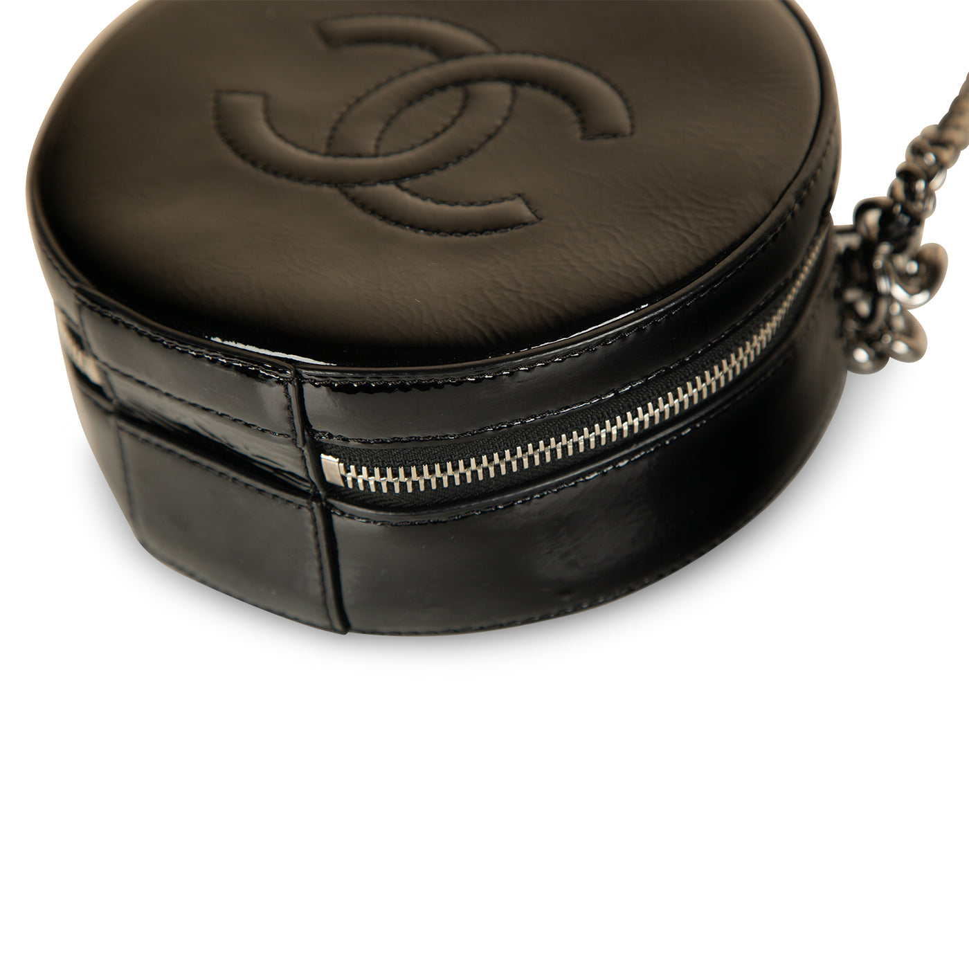 Chanel Round As Earth Bag - Patent