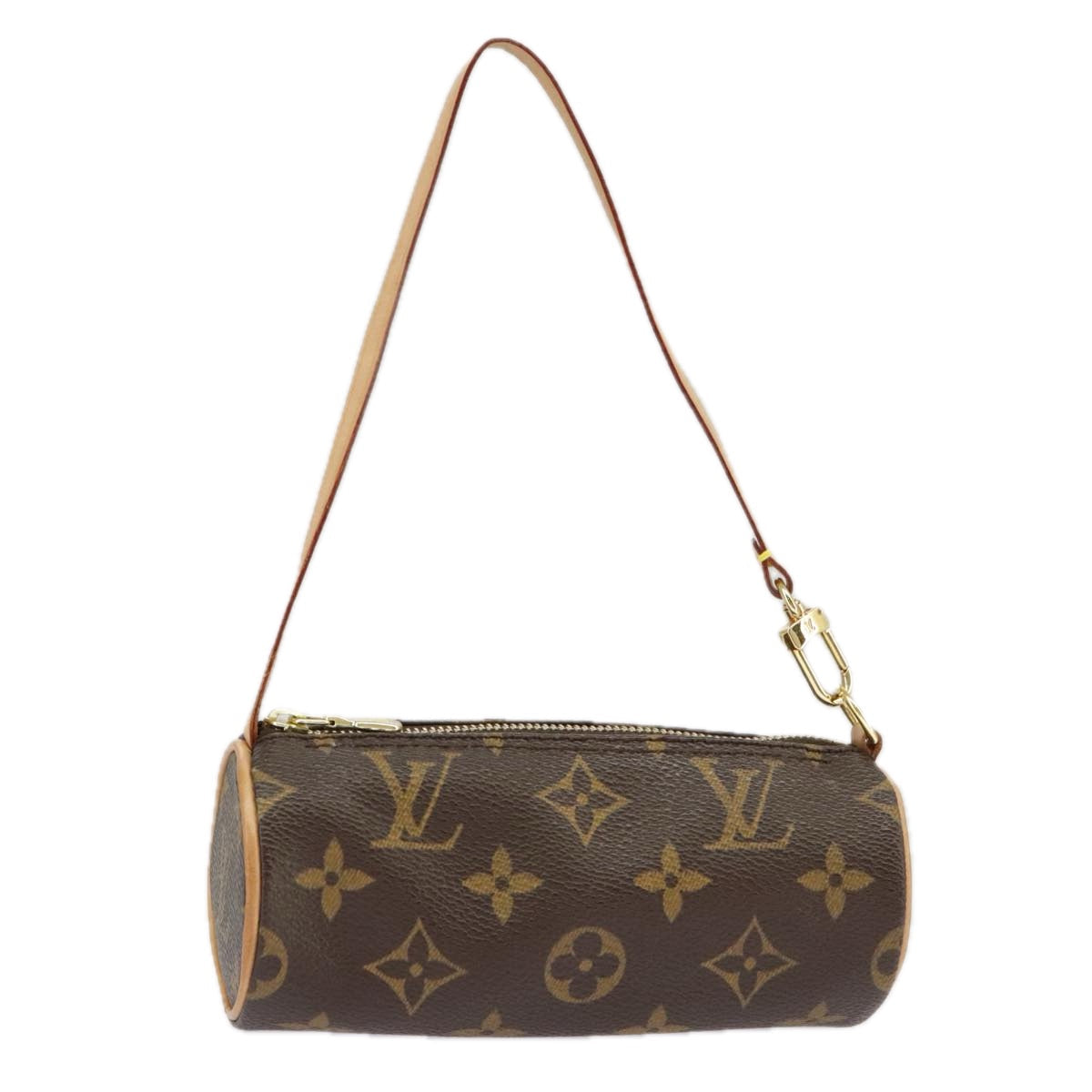 Louis Vuitton Mini Baby Papillon Canvas Clutch Bag