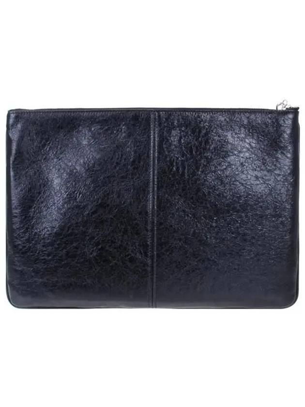 Luxury Balenciaga Trending 2026 Le Cagole Large Clutch Bag Black