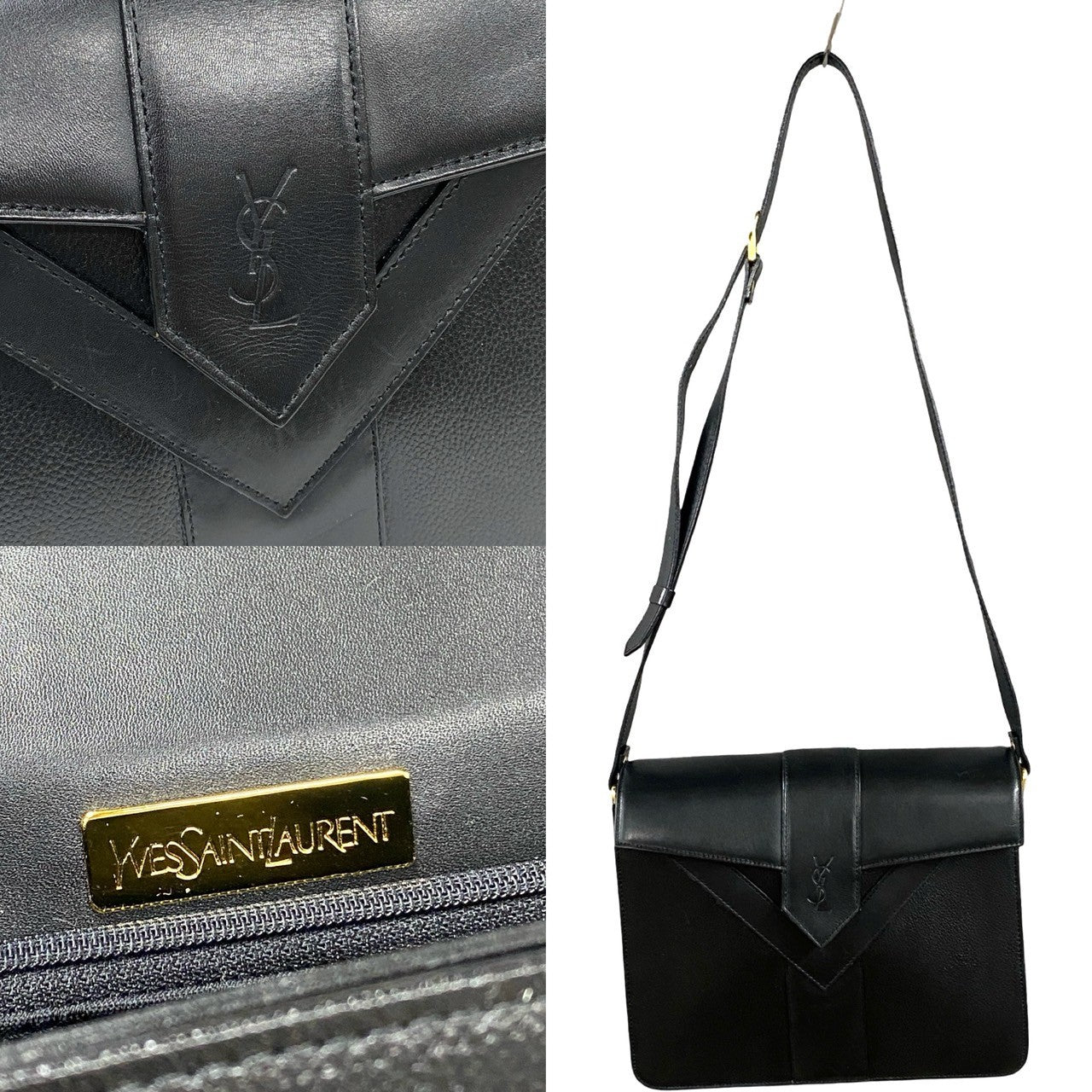 Saint Laurent Leather Shoulder Bag