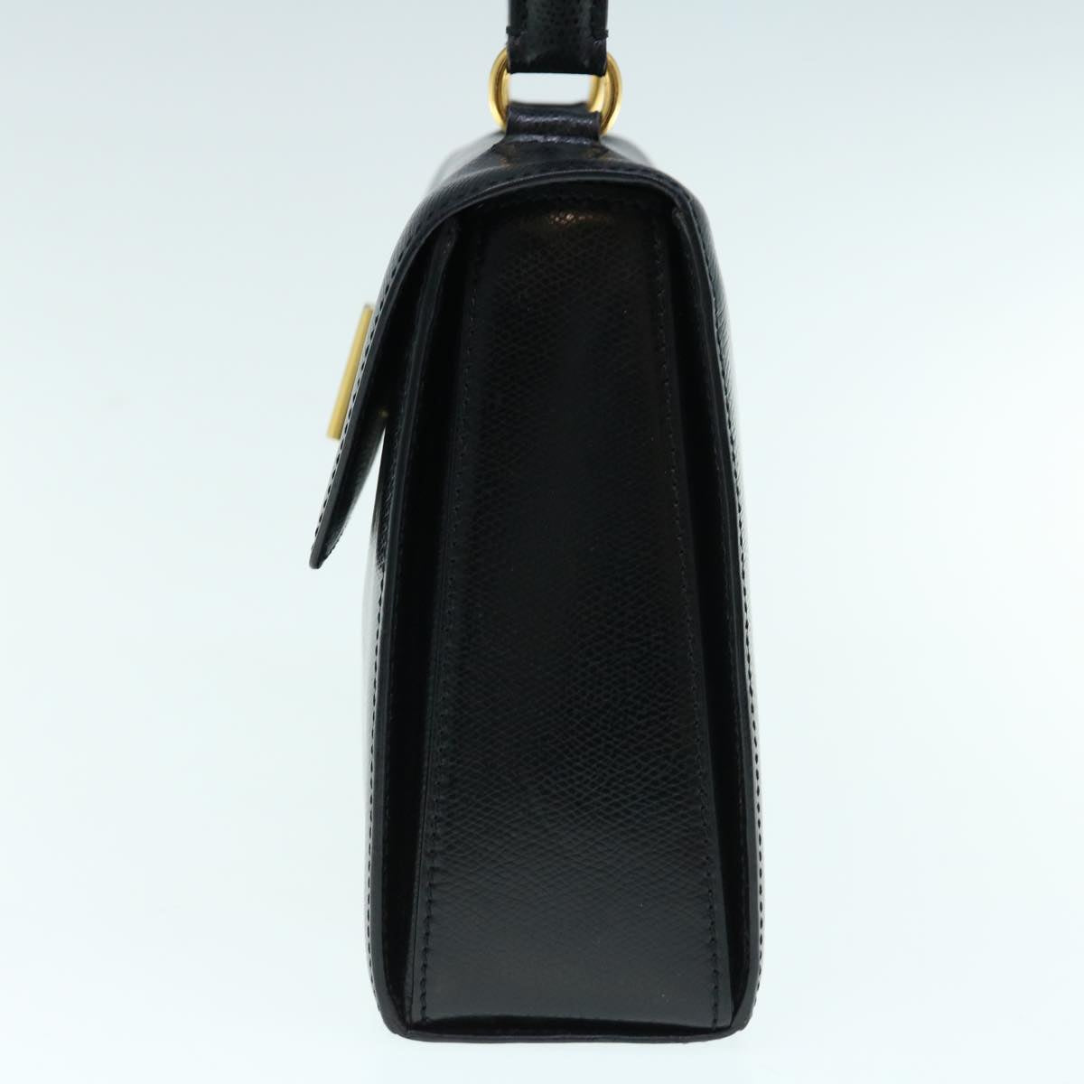 Luxury CELINE Hand Bag Leather Black 62977
