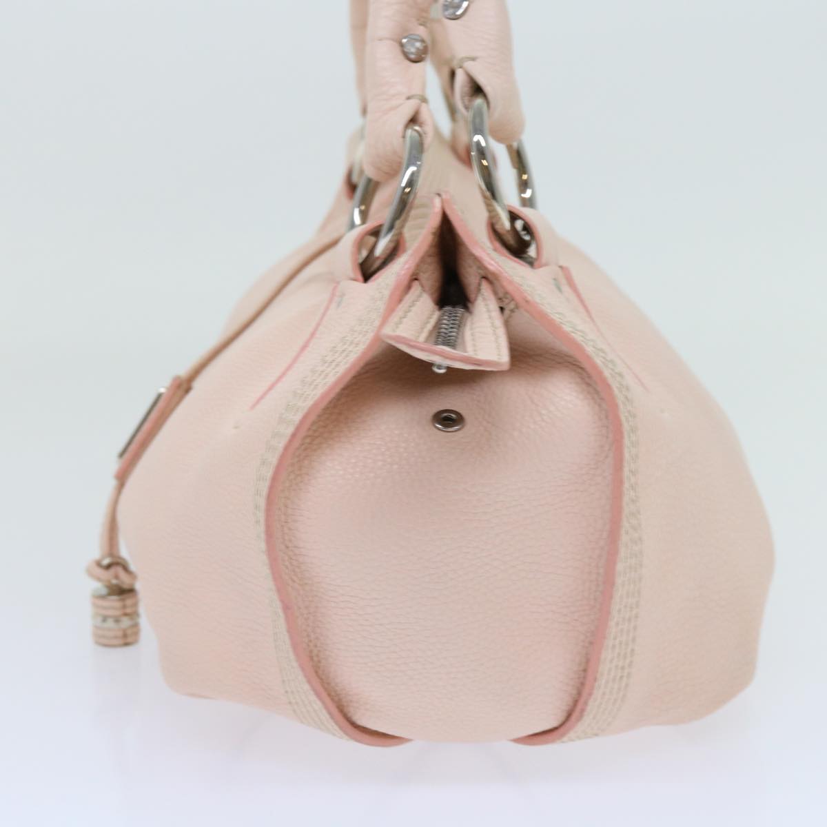 Luxury CELINE Hand Bag Leather Pink 63531
