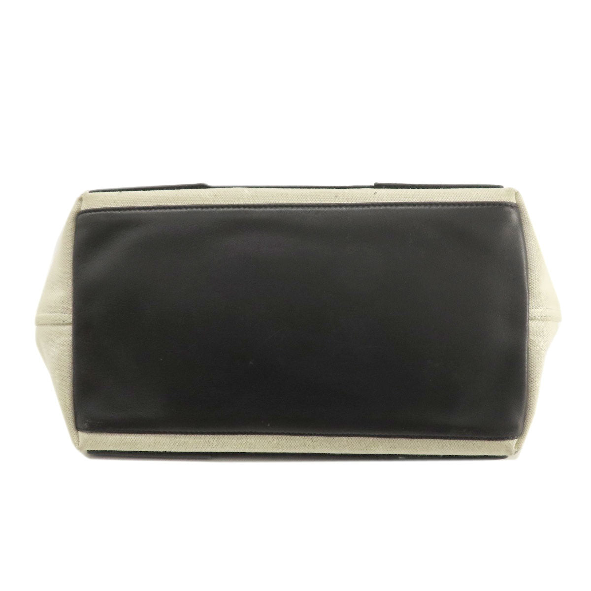 BALENCIAGA Tote Bag 339933 canvas white Navy kabas S