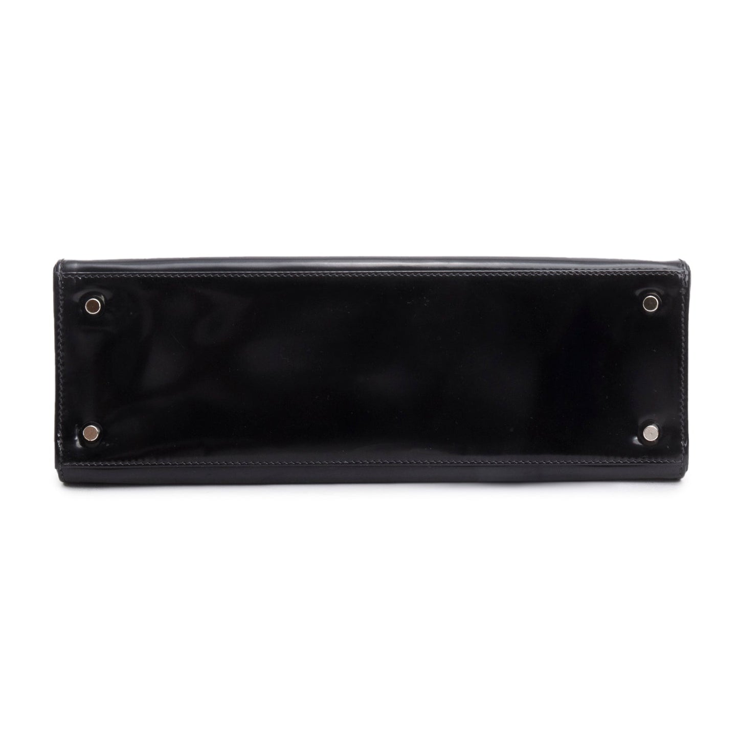 Prada Black Spazzolato Logo Frame Handle Bag