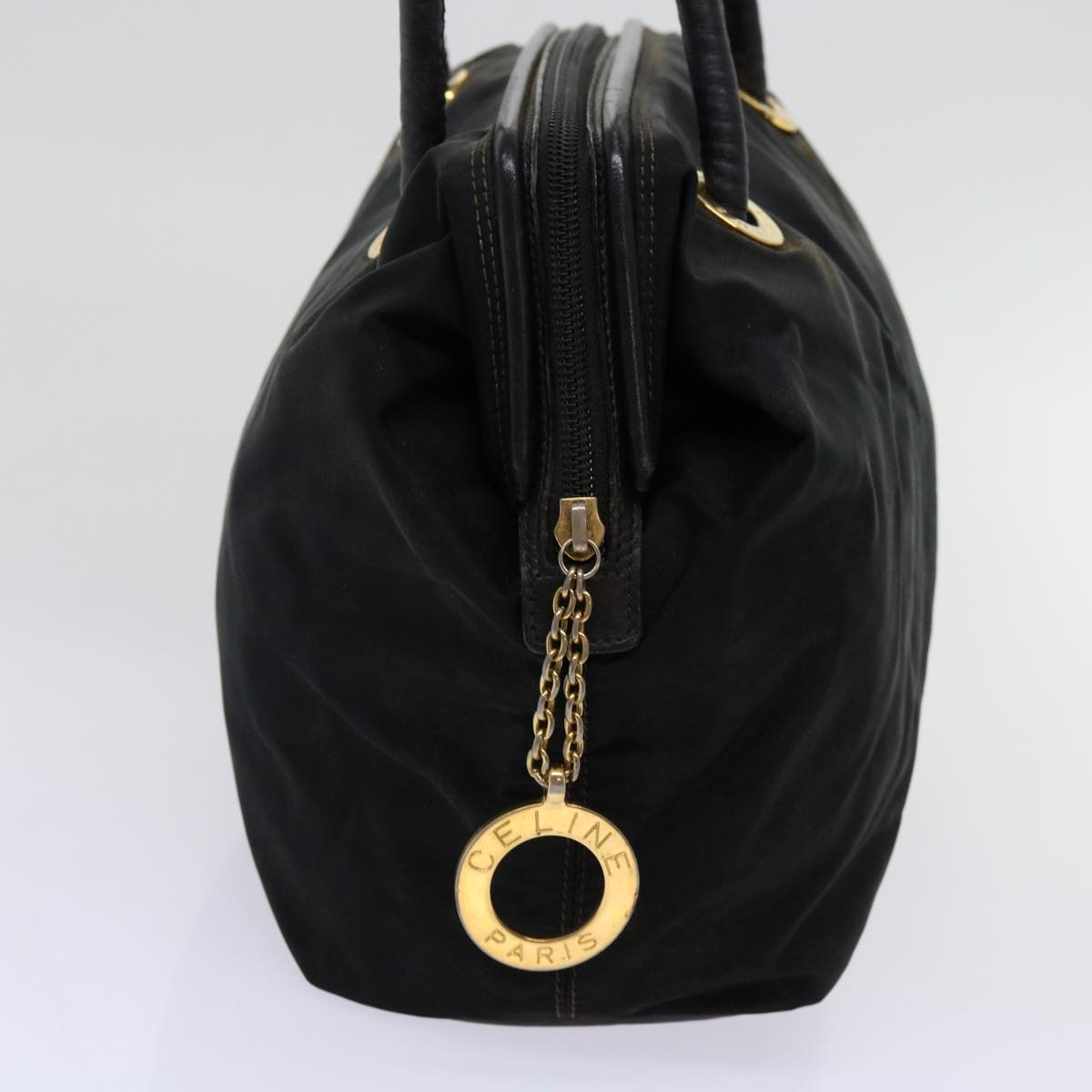 Luxury CELINE Tote Bag Nylon Black 67328