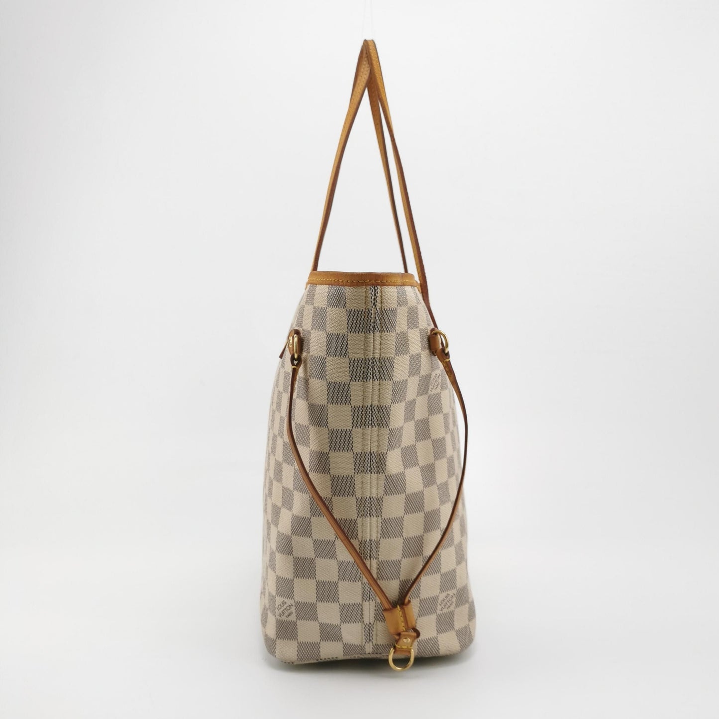 Louis Vuitton Neverfull MM Damier Ebene Canvas Tote Bag 250325781120545