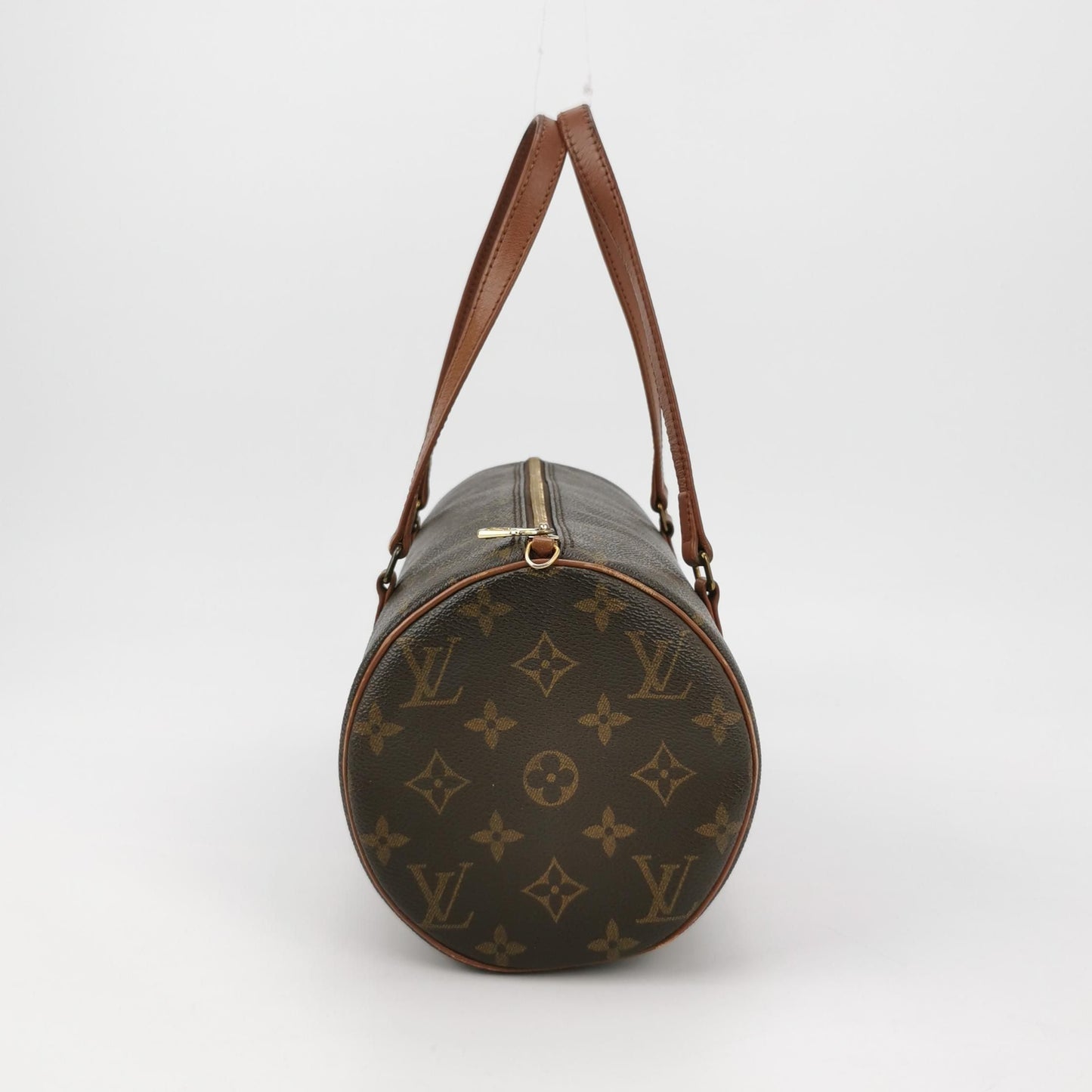 Louis Vuitton Papillon Large Monogram Print Cylinder Handbag 24120678973004