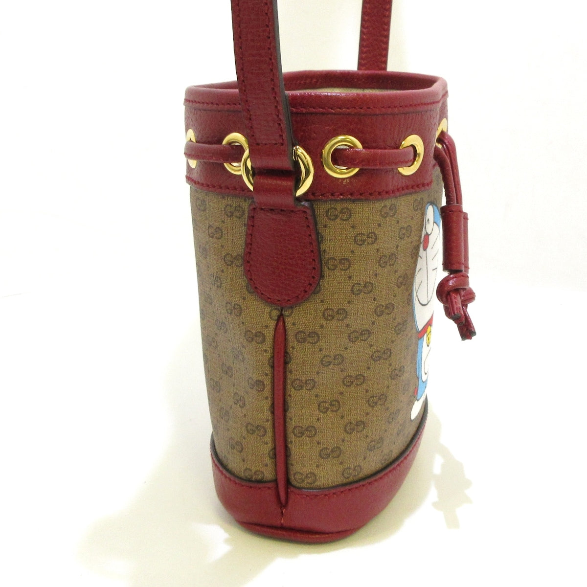 Gucci Lou Canvas Shoulder Bag
