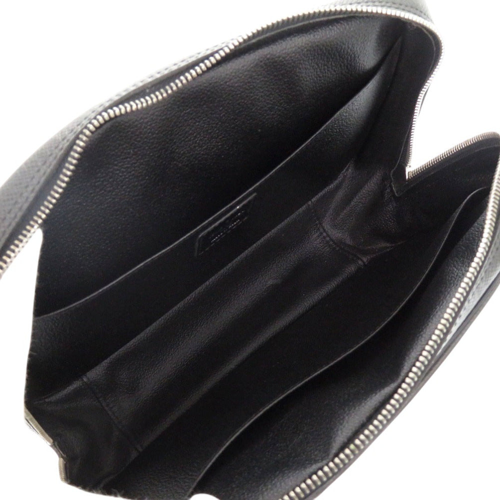 Luxury Women's Clutch Bag | LOUIS VUITTON business bag Taiga black Taiga True Toilet Ardoise business bag pouch mens