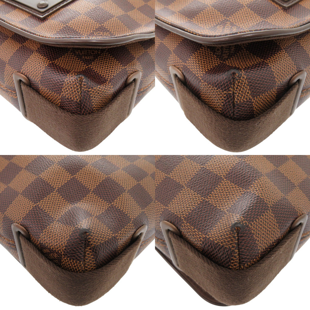 LOUIS VUITTON Shoulder Bag Damier canvas Ebene Damier Brooklyn PM mens(Unisex)