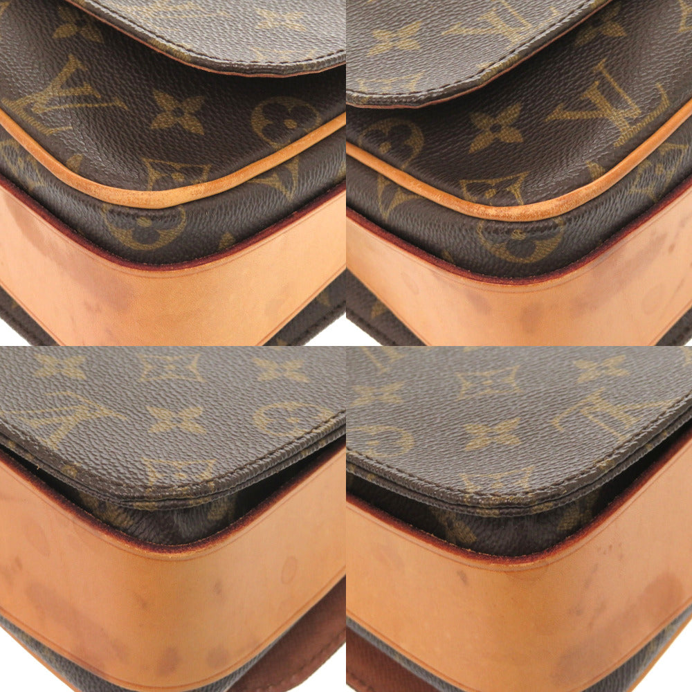 LOUIS VUITTON Shoulder Bag Monogram canvas Brown Monogram Cartouchiere 26