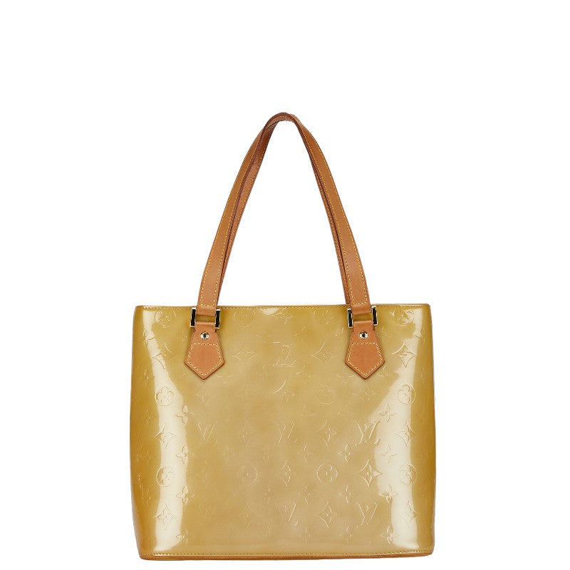 Louis Vuitton Monogram Vernis Houston Handbag Tote Bag M91340 zzle Patent Leather Louis Vuitton