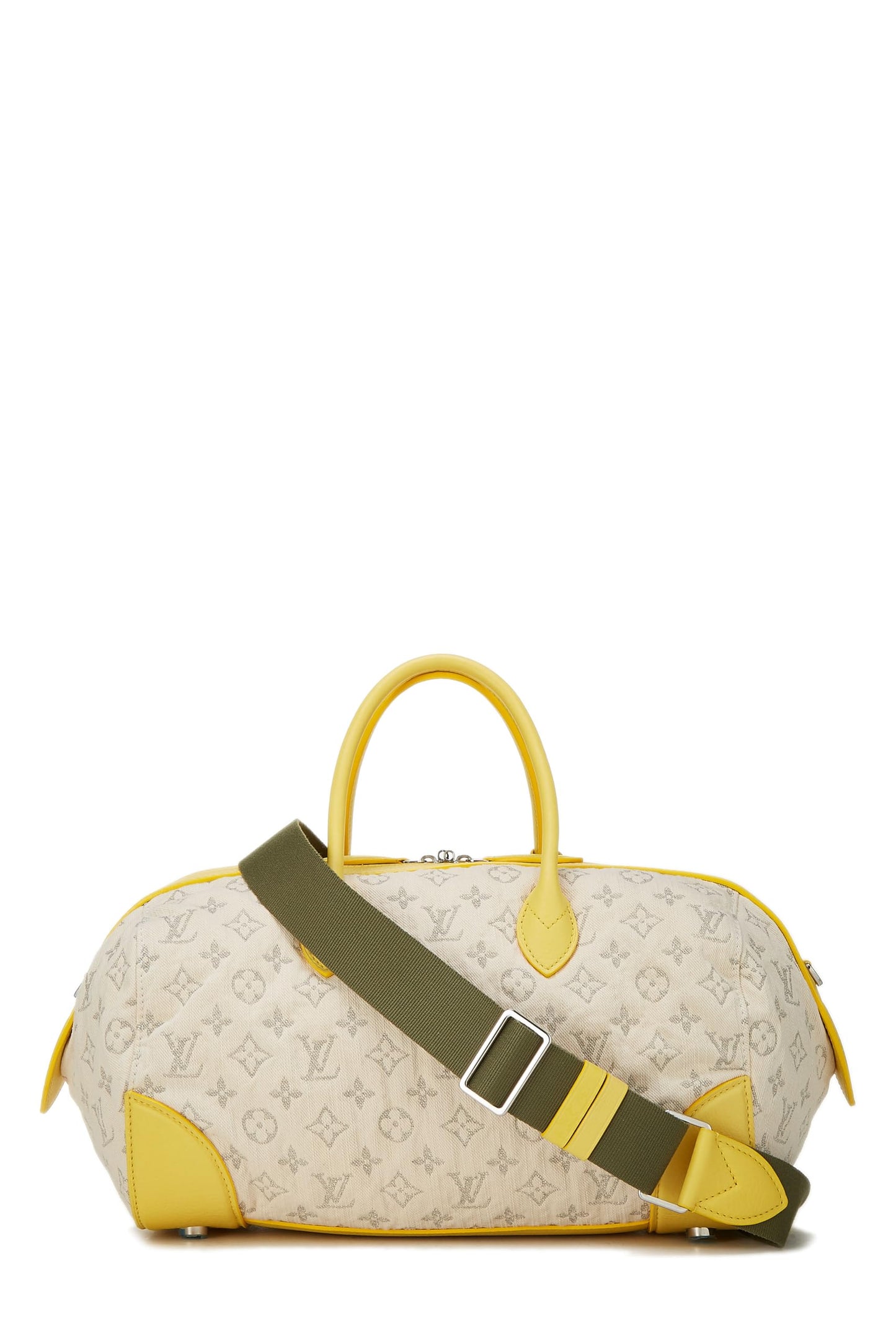 Louis Vuitton, Yellow Monogram Round, Yellow