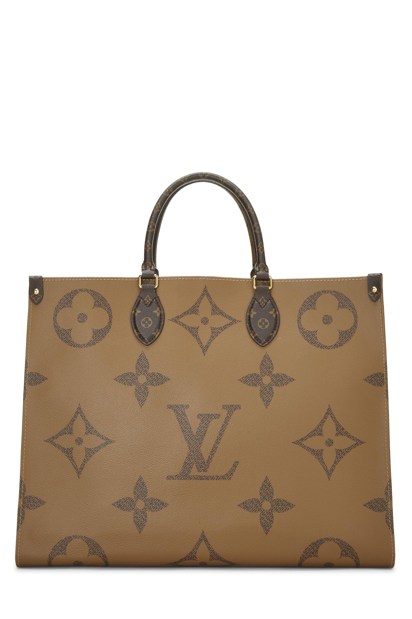 Louis Vuitton, Monogram Reversed Giant On The Go GM, Brown