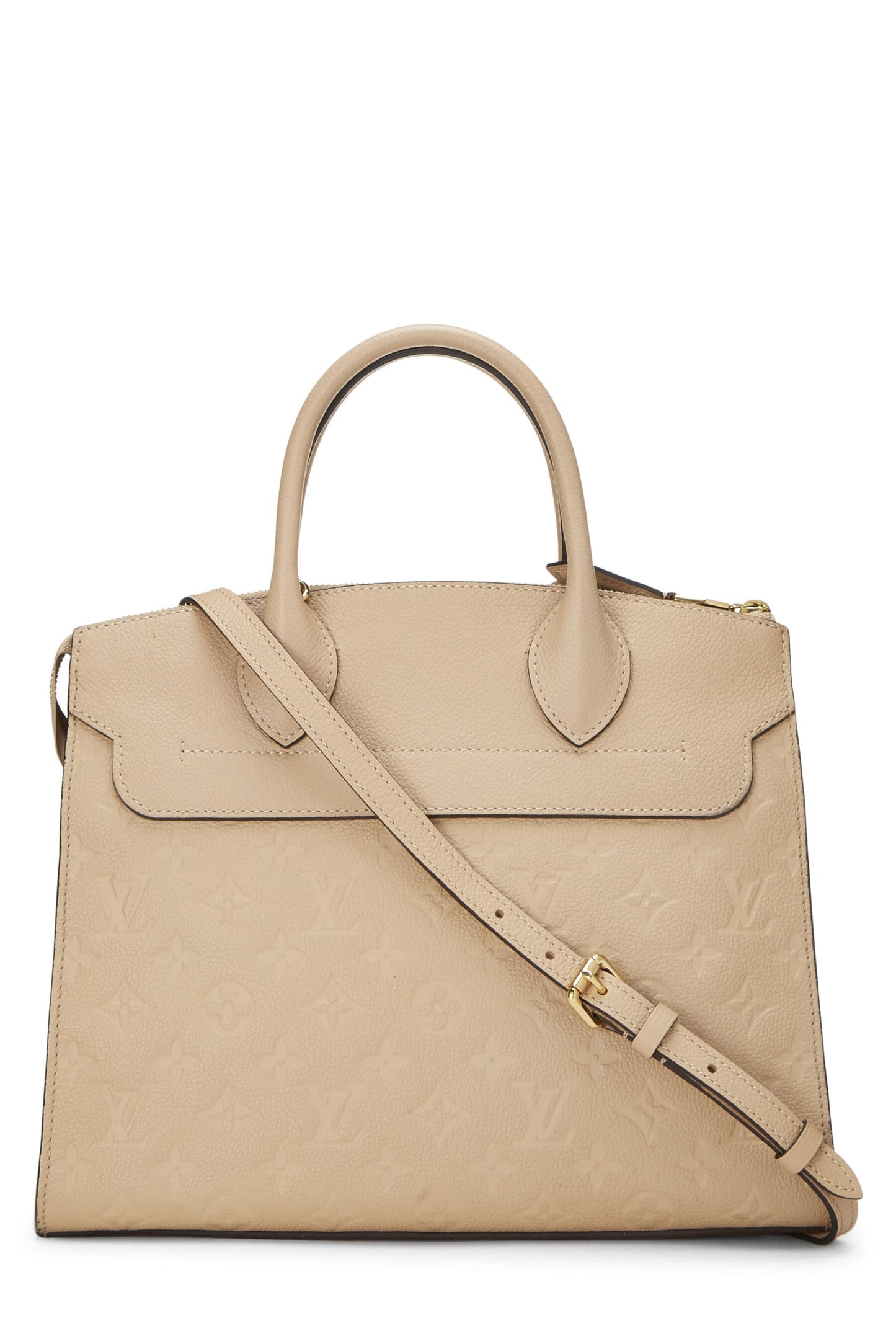 Louis Vuitton, Dune Empreinte Pont Neuf MM, Beige