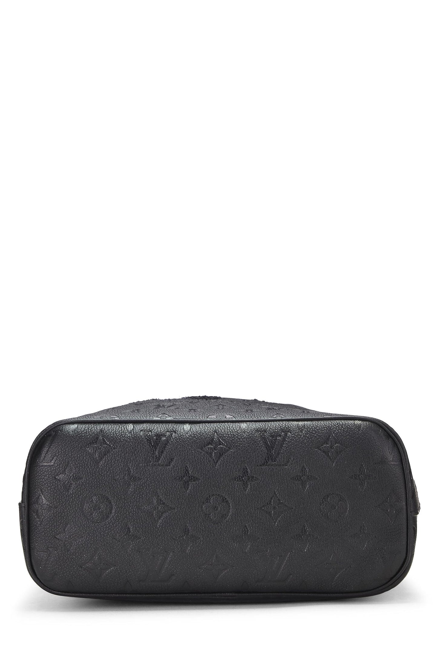 Louis Vuitton, COMME DES GARÇONS x Louis Vuitton Black Monogram Empreinte Bag with Holes, Black