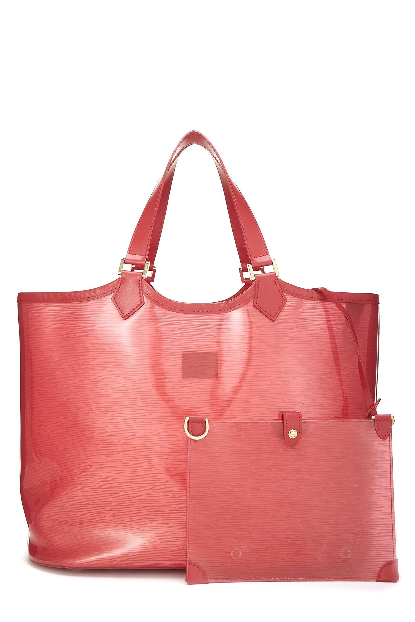 Louis Vuitton, Red Epi Vinyl Lagoon Bay GM, Red