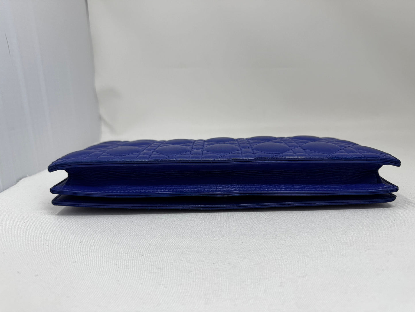 Christian Dior Cannage Chain Shoulder Bag | Blue BJ1-07