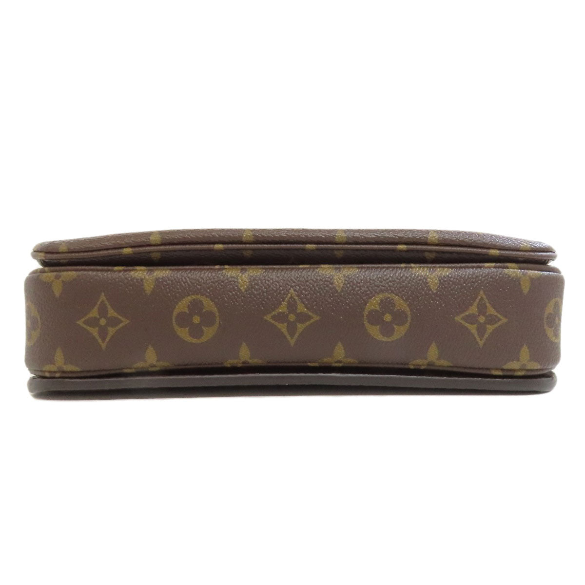 LOUIS VUITTON Handbag Monogram canvas Brown Pochette Metis MM Women