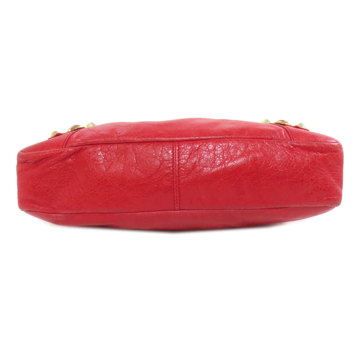 BALENCIAGA Handbag leather Red Giant town
