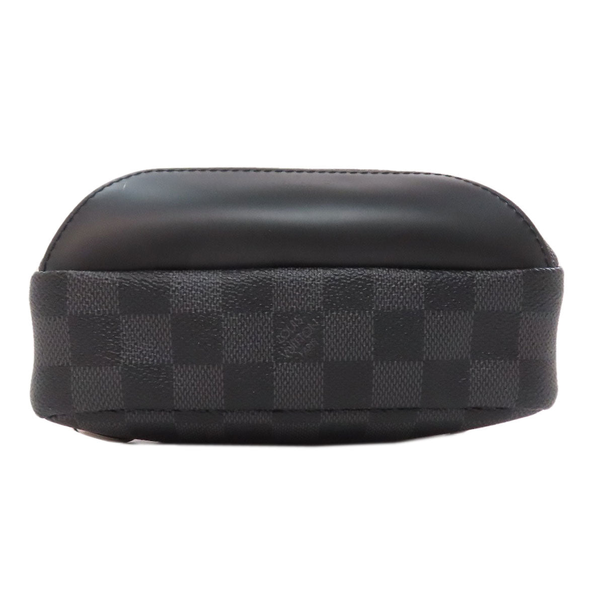 LOUIS VUITTON Sling bag Damier canvas black Avenue Sling mens