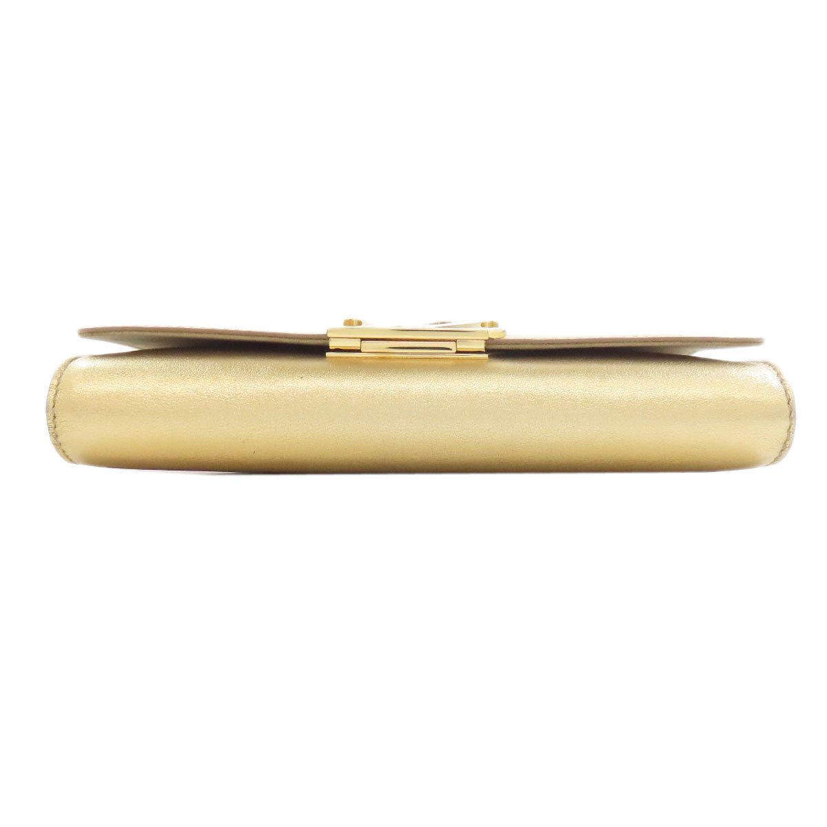 LOUIS VUITTON business bag Calfskin gold Pochette Louise EW