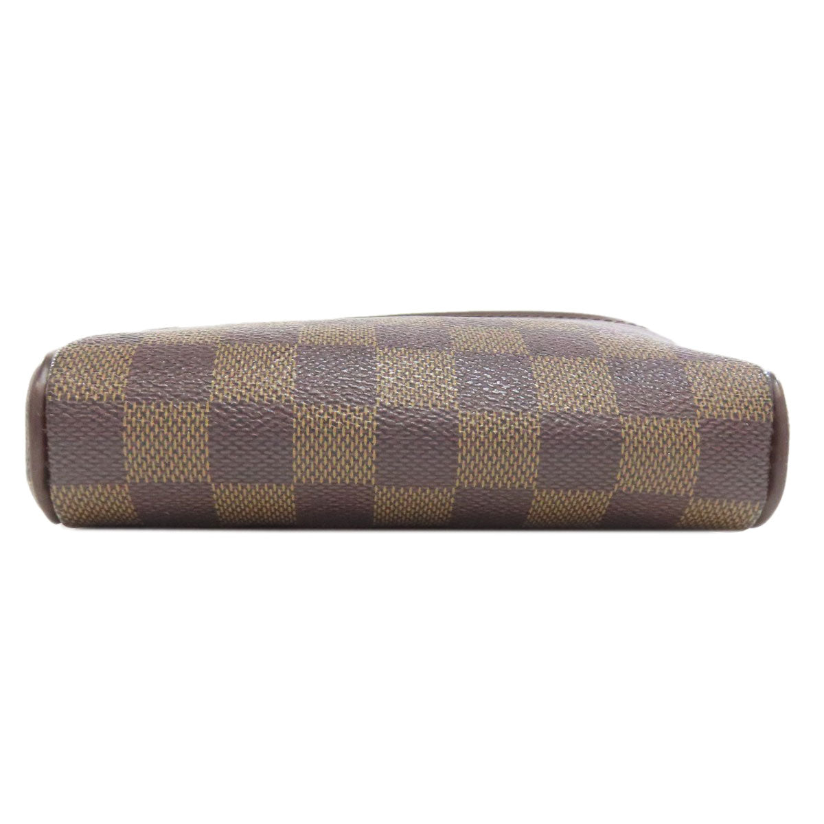 LOUIS VUITTON Shoulder Bag Damier canvas Brown Pochette Ipanema