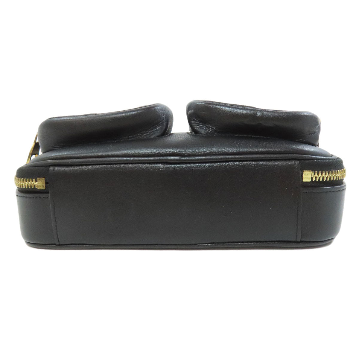 LOUIS VUITTON Sling bag Calfskin black Utility crossbody Women
