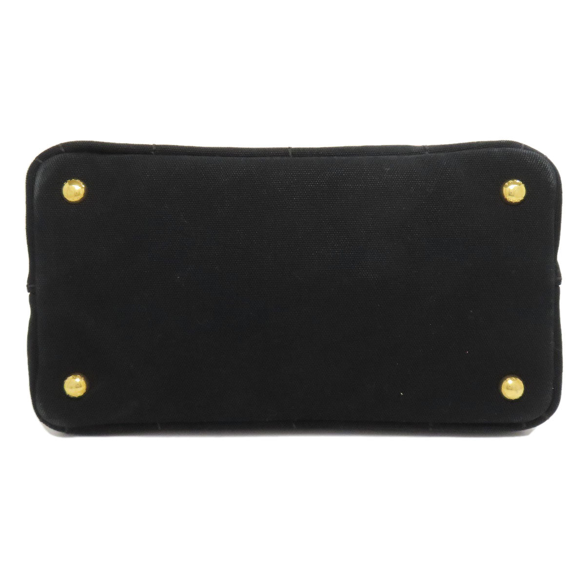 PRADA Handbag canvas black Canapa Mini 2WAY - Style 2