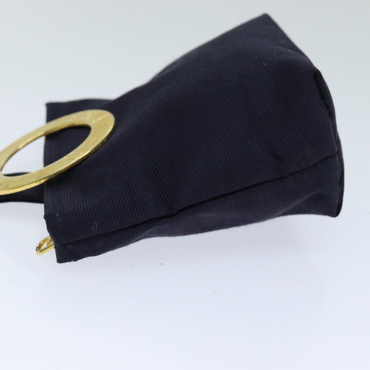 Luxury CELINE Pouch Nylon Navy 75656
