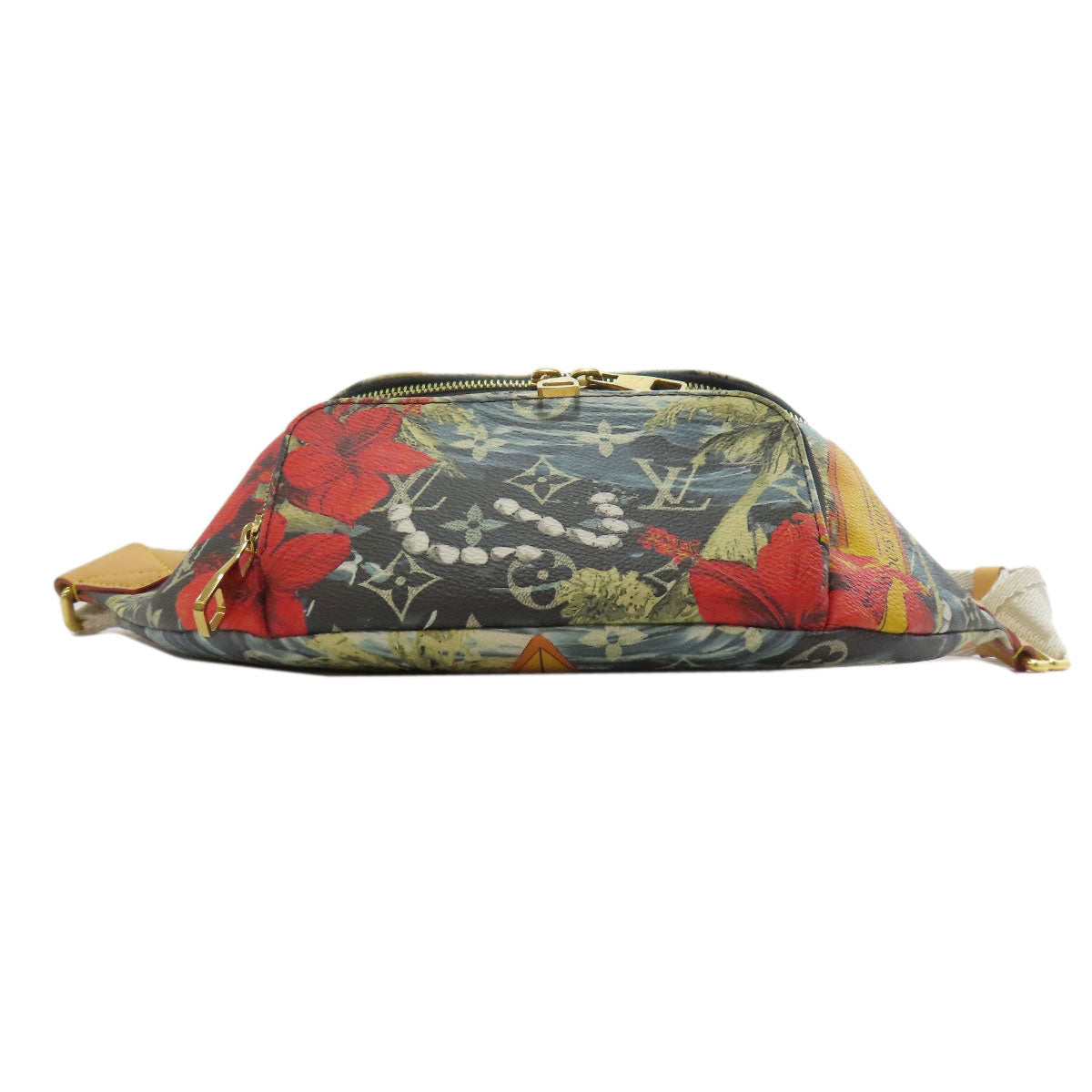 LOUIS VUITTON Sling bag Coated canvas multicolor Bumbag Surfing Monogram Rush