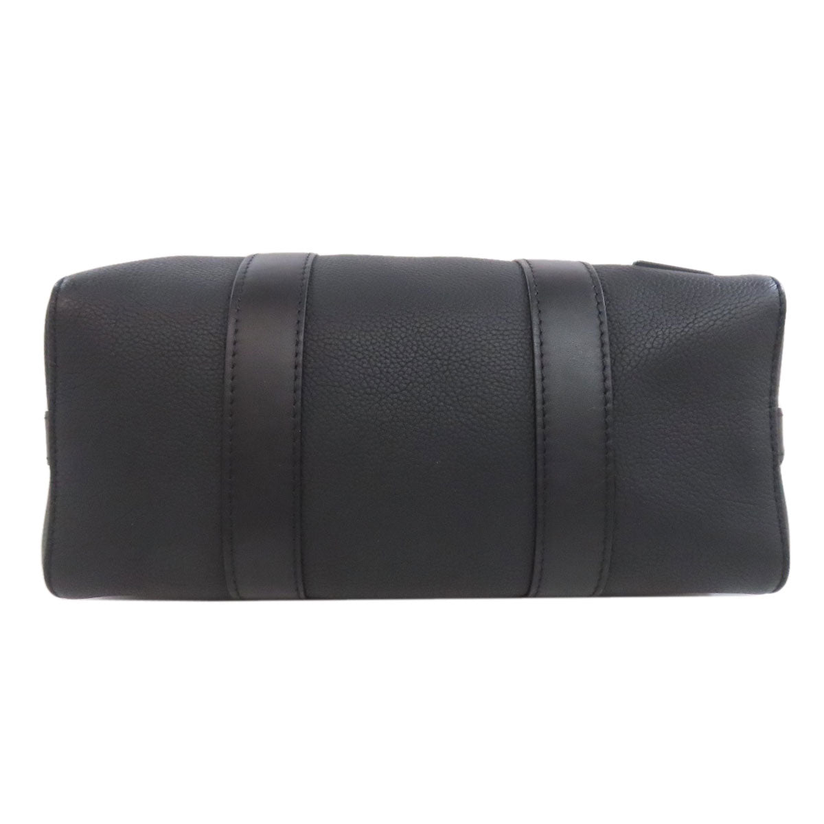 LOUIS VUITTON Shoulder Bag Calfskin black Keepall S Aerogram