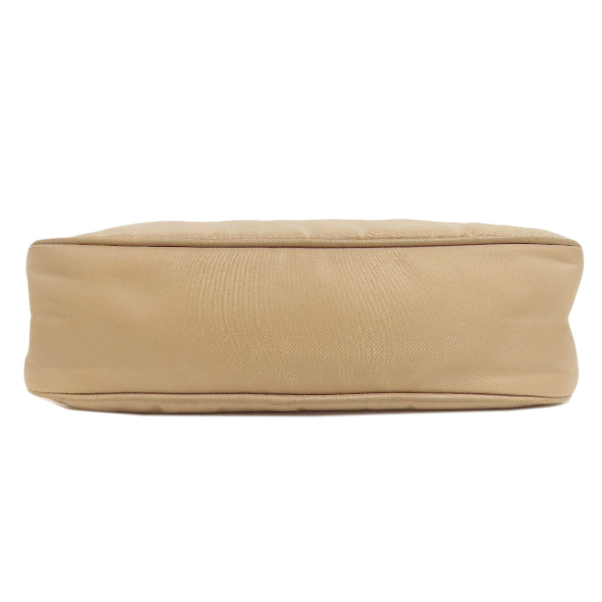 PRADA Handbag Nylon beige Re-Edition 2005 logoMetal 2WAY