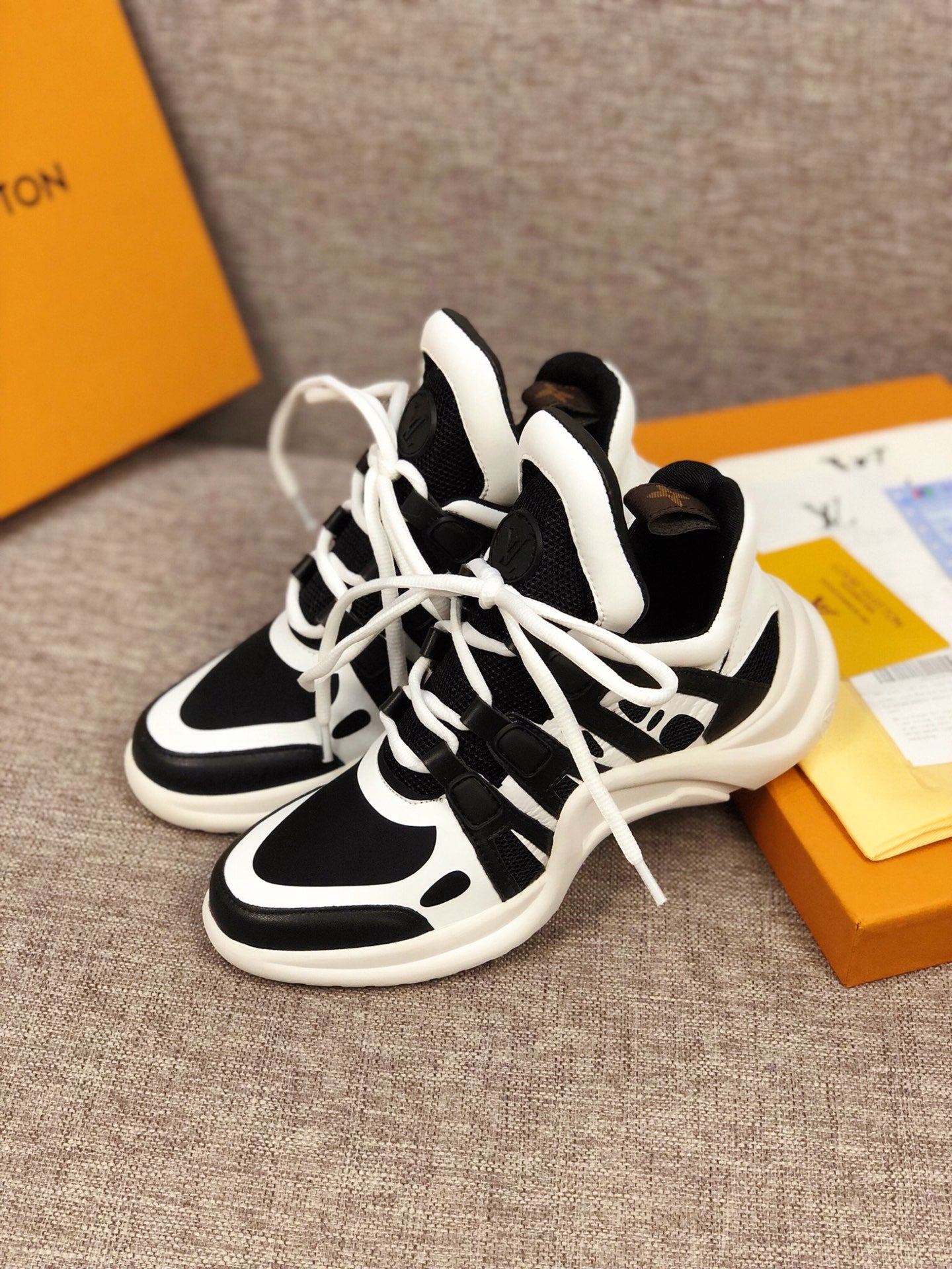 Louis Vuitton Archlight Black White Sneaker