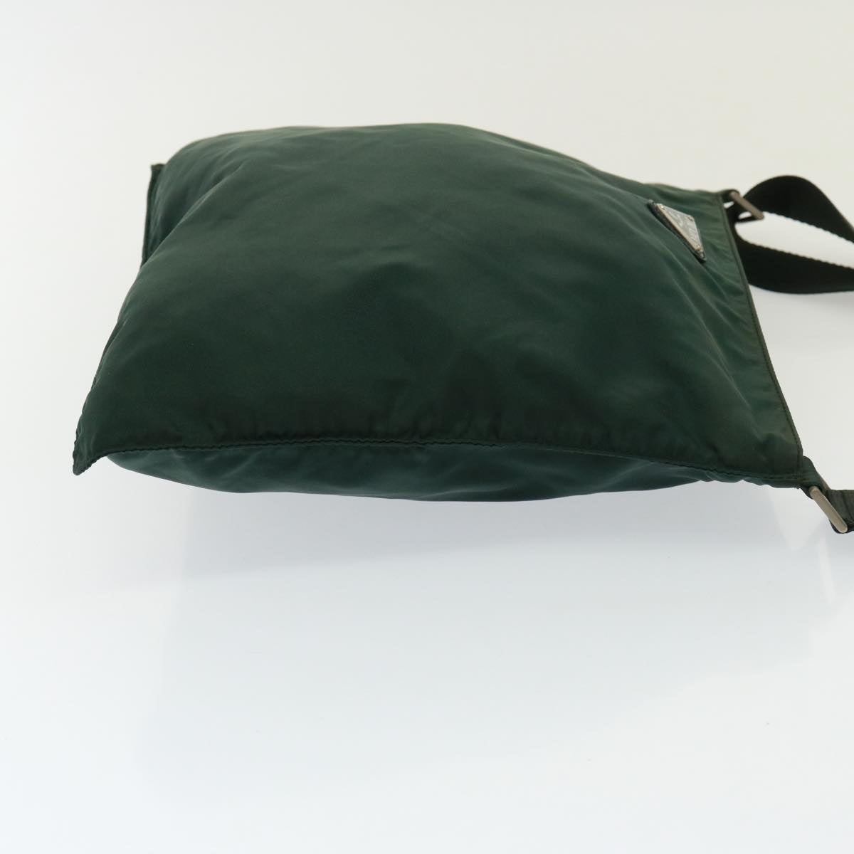 PRADA Shoulder Bag Nylon Khaki Auth 78962